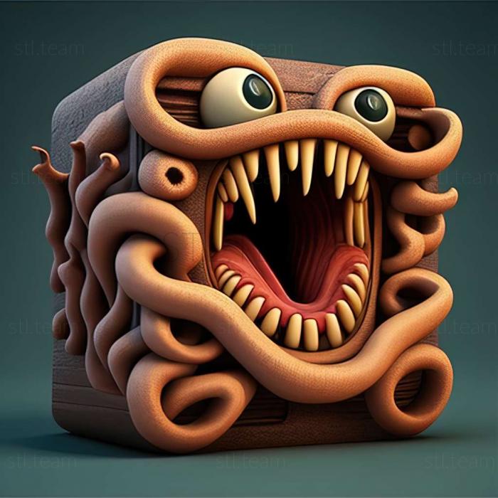 3D model Worms Revolution game (STL)